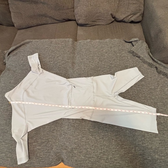 Ssense Johanna Parv Designer Stretchy Sprint Jumpsuit Grey new without tag - Picture 14 of 15